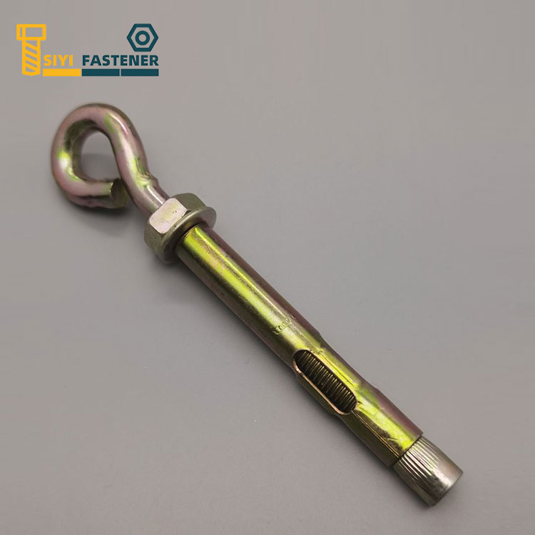 Conical Nut နှင့် O Hook တို့နှင့်ကာဗွန်သံမဏိသွပ်ပြားချထားသောအင်္ကျီလက်