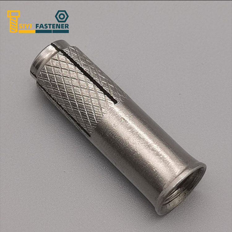 Knurling နှင့်နှုတ်ခမ်းတို့နှင့်အတူ Anchor တွင် Stainless Steel Drop