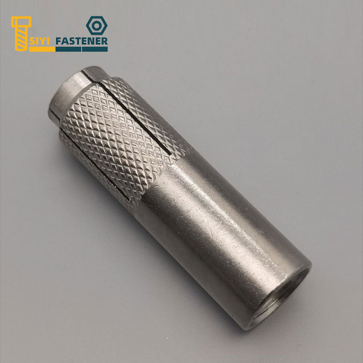 Knurling နှင့်အတူ Anchor တွင် Stainless Steel Drop